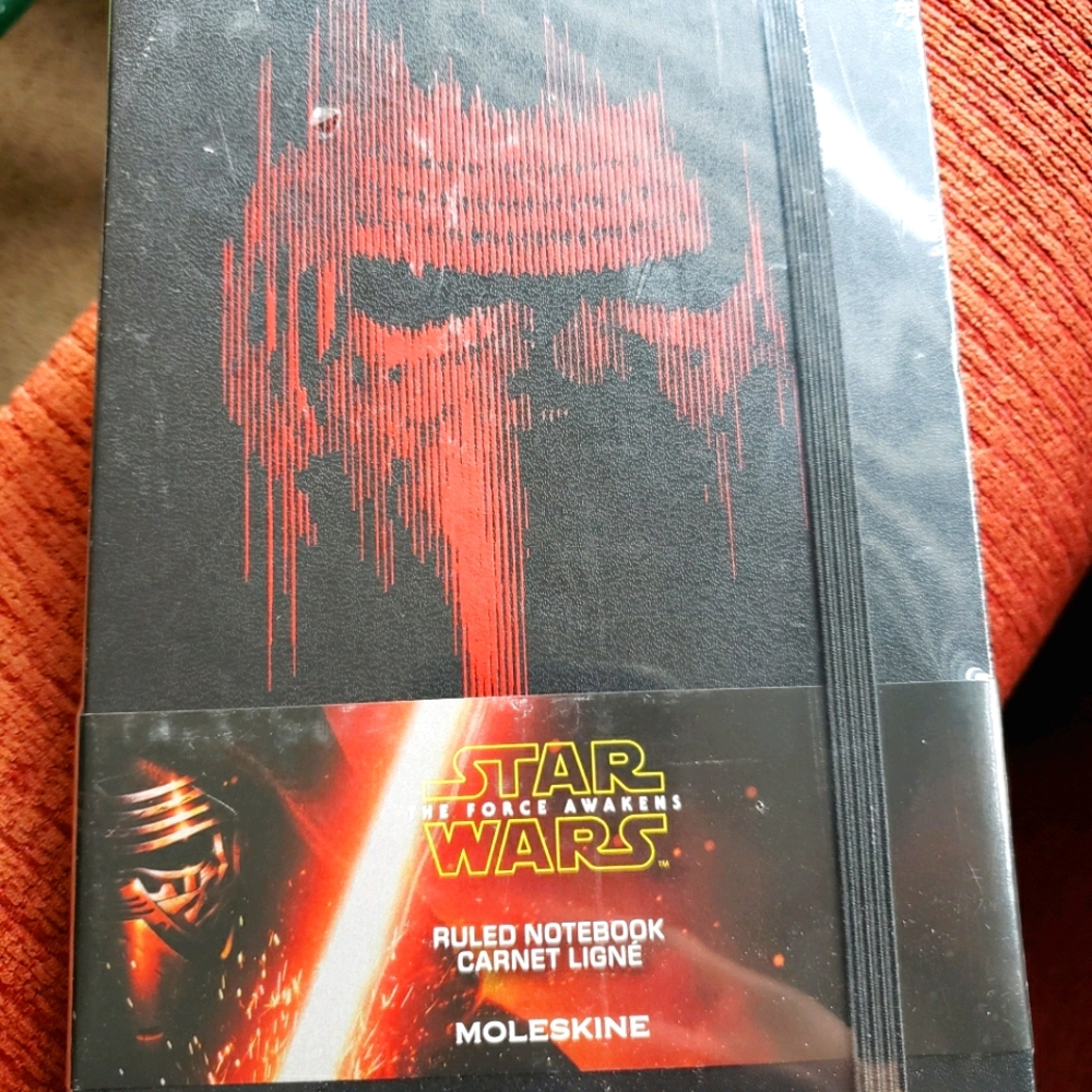 Moleskine Star Wars The Force Awakens Ep7 Kylo Ren Notebook Large Ruled